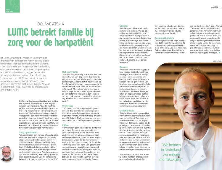 Image LUMC betrekt familie bij zorg voor de hartpatiënt